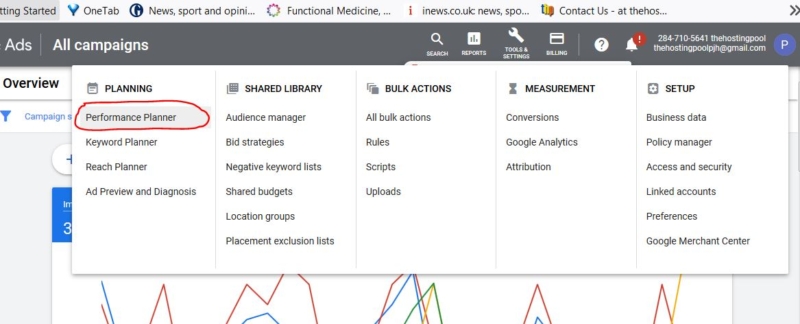 Google Keyword Planner